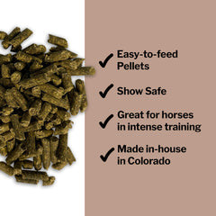 Formula 707 MuscleMx creatine - énergie musculaire potentielle pour le cheval.