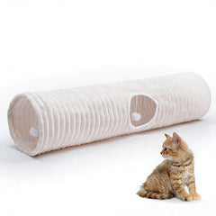 FORMYCATIE tunnel chat luxe 43 pouces, espace secret pour se reposer et jouer.