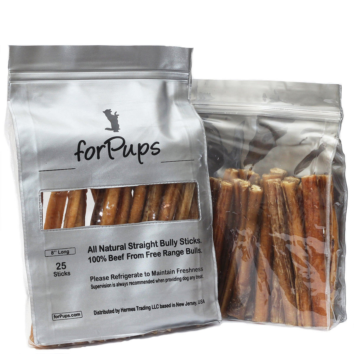 forPups batons a manger jumbo 8 pouces pour grands chiens robustes