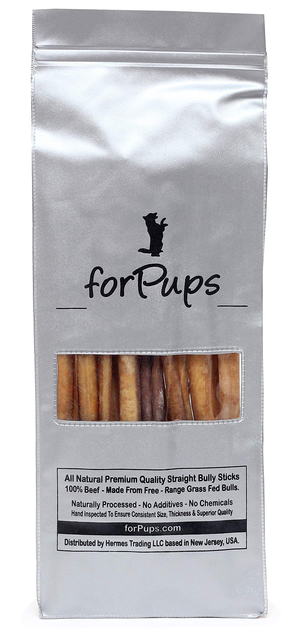 forPups bâton en pizzle de bœuf pour grands chiens, mastication longue.