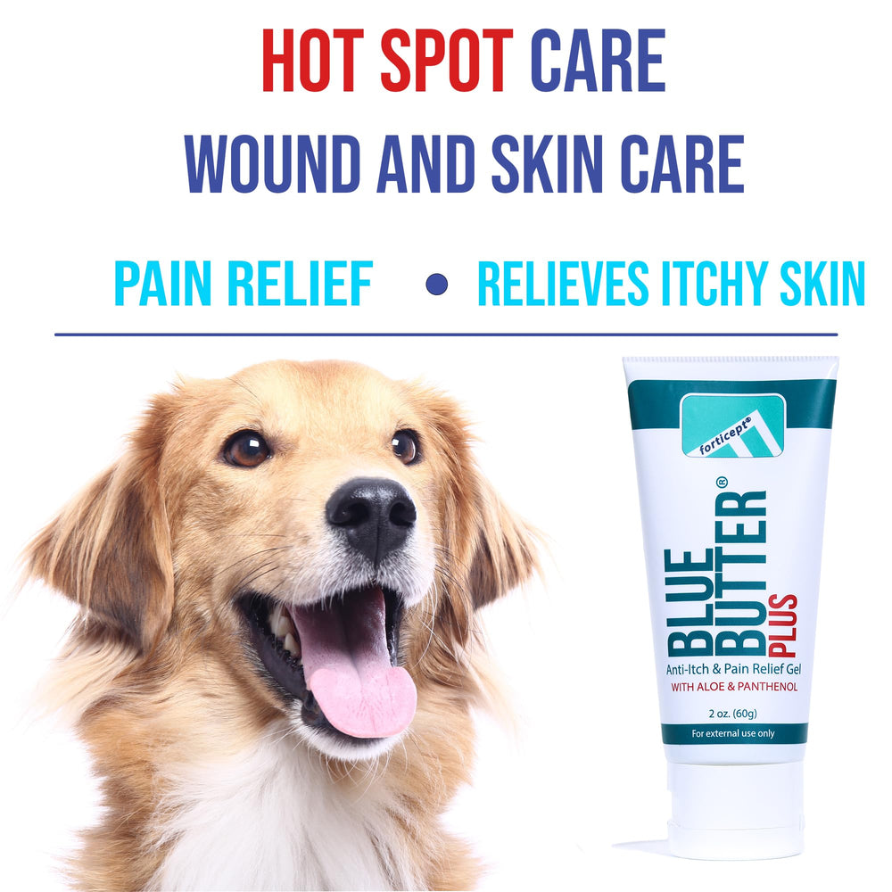 Forticept Blue Butter Plus – soin des dermatites et irritations cutanées.