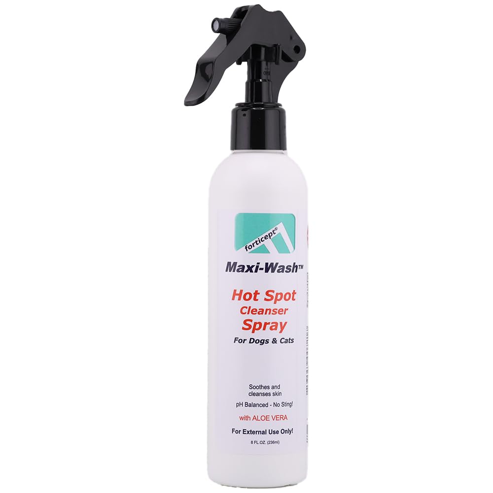 Forticept Maxi-Wash nettoie en douceur les plaies chez chiens et chats