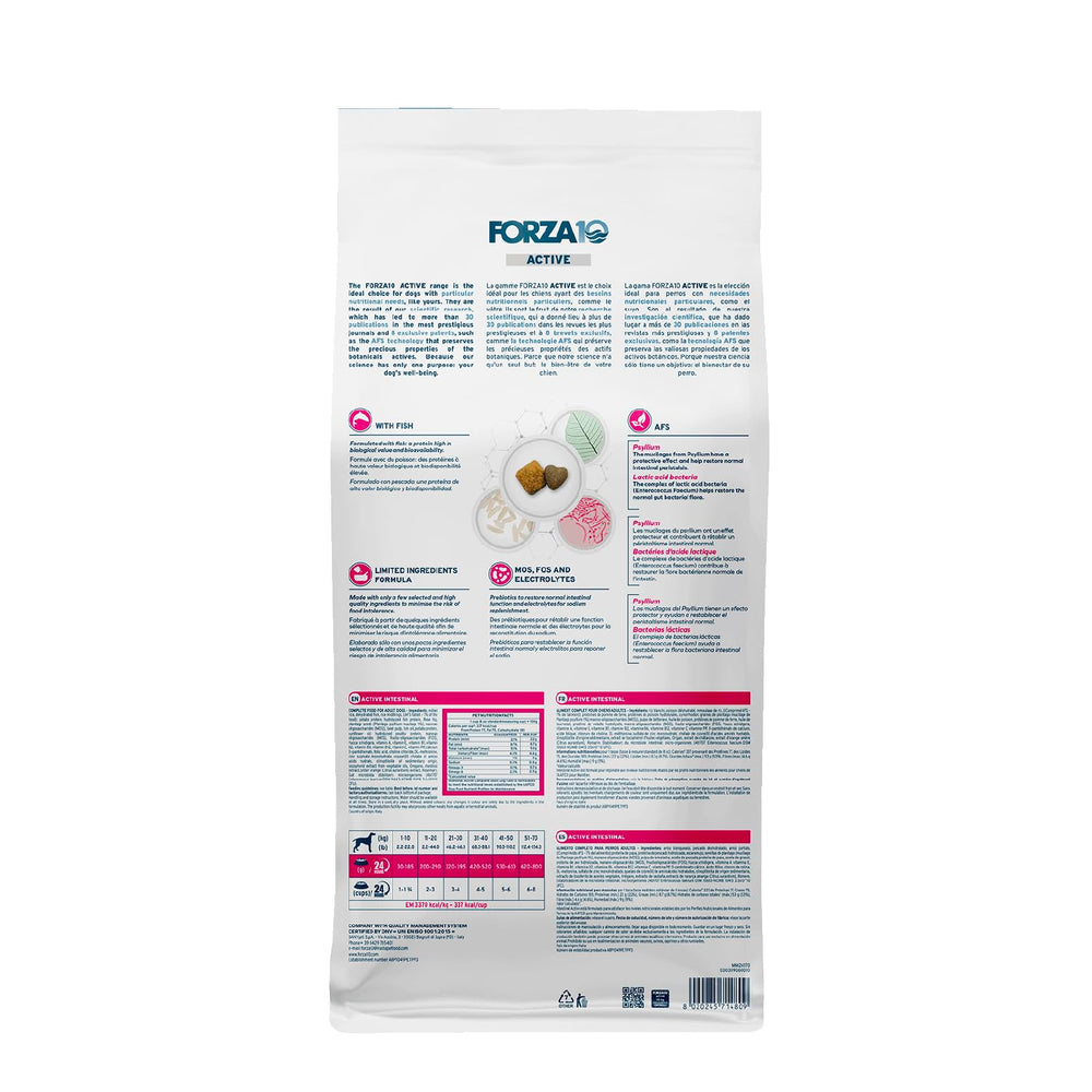 Forza10: saveur poisson, peau et pelage sains.