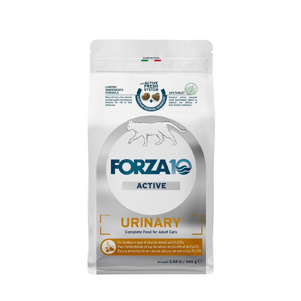Forza10 Chat sac 0,88 lb, emballage pratique pour une nutrition ciblée.