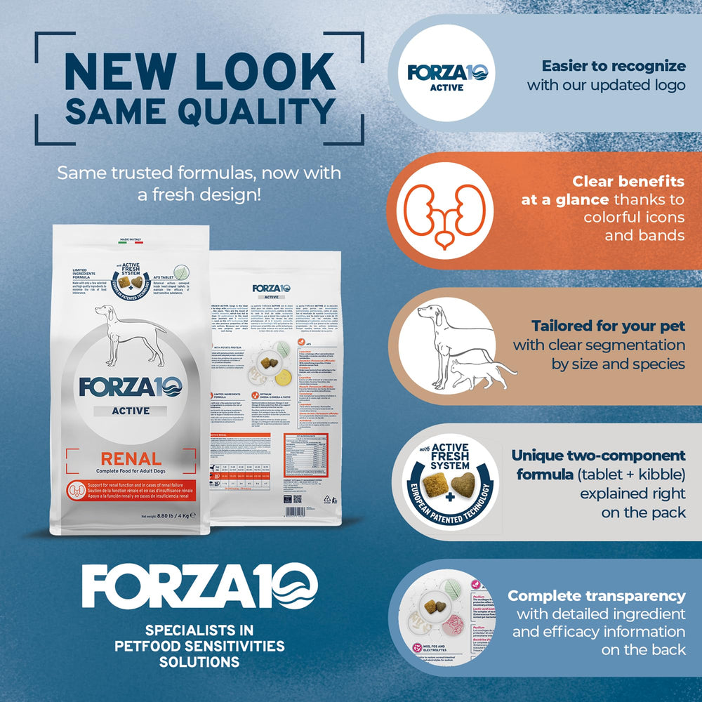 Forza10 ingrédients canneberges pissenlit, soutien rénal et digestif