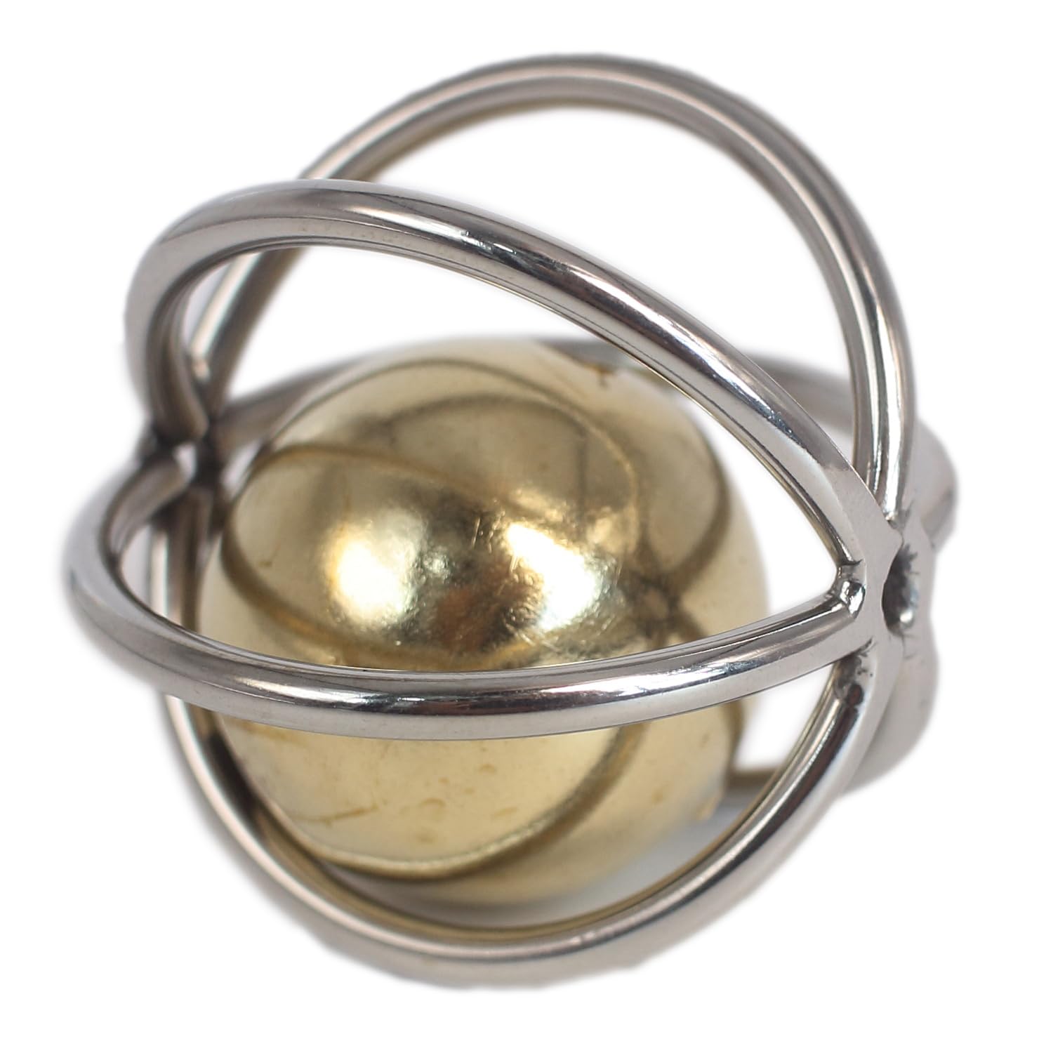 Balle-forage Fosrion pour grand perroquet, stimulation naturelle et enrichissement.