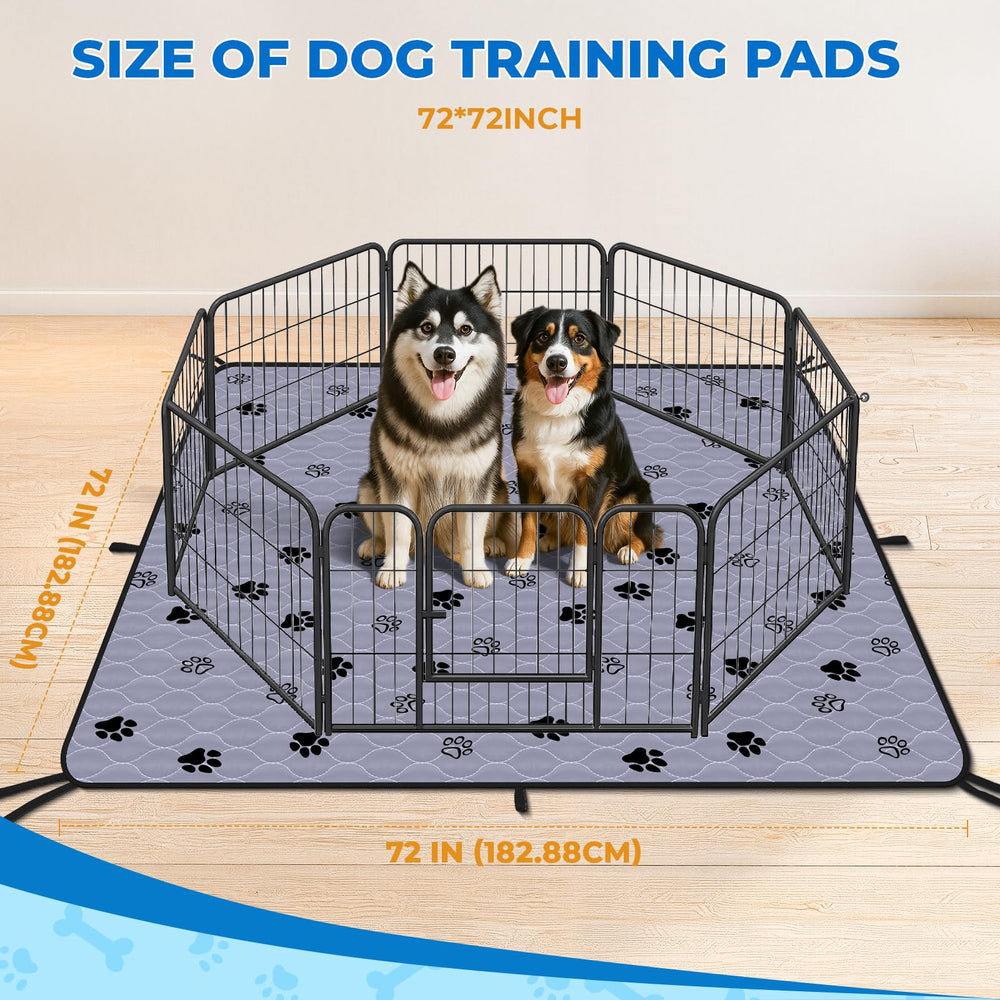 Fostanfly douceur quiltée sur le tapis-potty, confort pour votre chien.