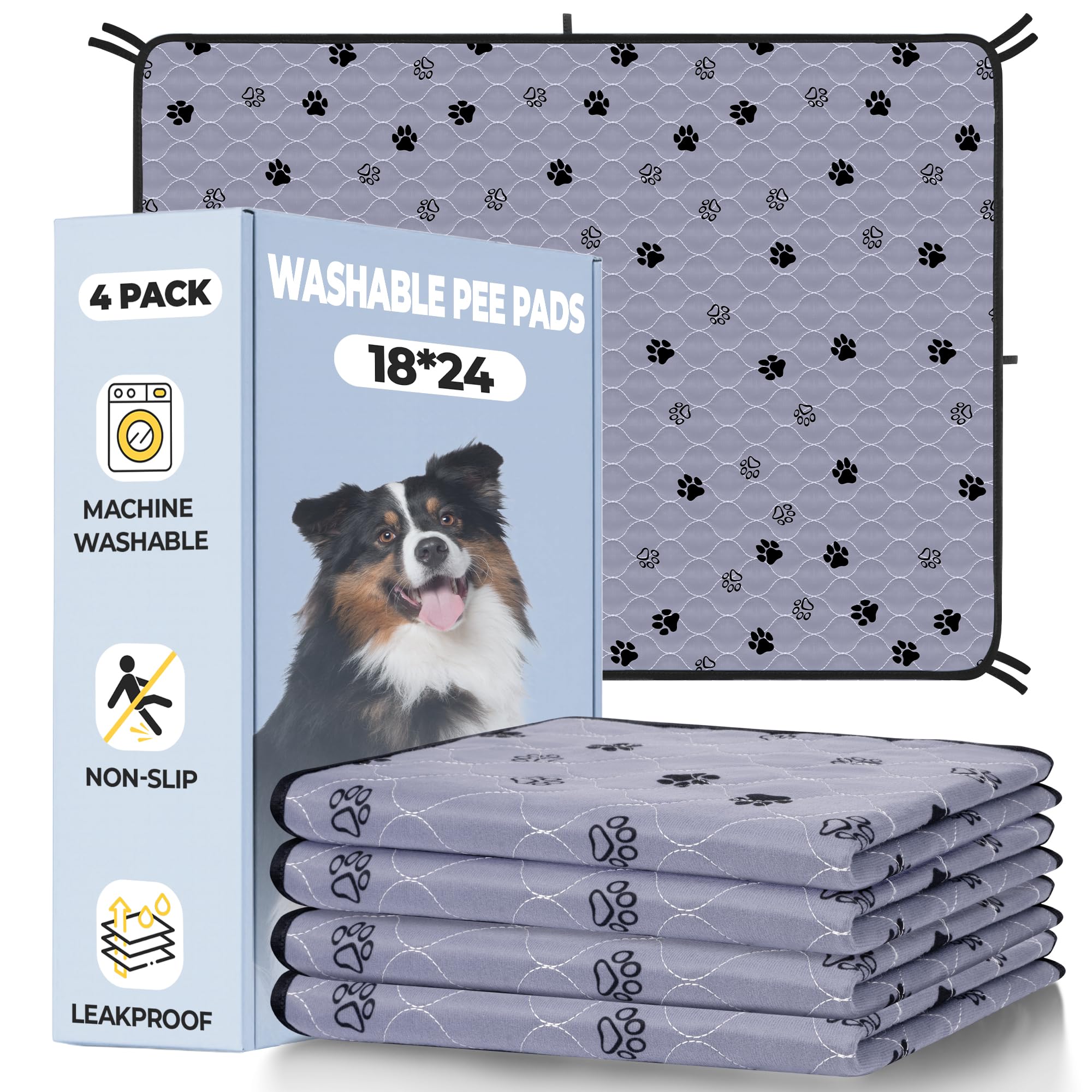 Tapis Fostanfly 18x24 absorbant, protège sols et meubles.