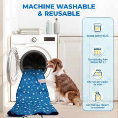 Fostanfly tapis-pipi barrière TPU imperméable protège le sol.