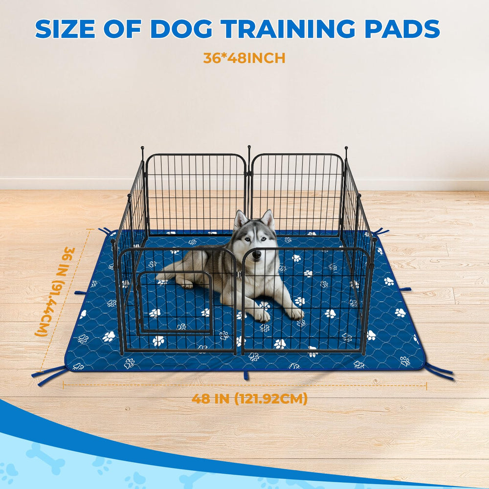 Fostanfly tapis-pipi lavable, design anti-fuite et réutilisable.