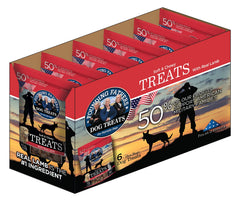 Friandises Founding Fathers à l’agneau, texture moelleuse idéale pour récompenser lors de l’entraînement.