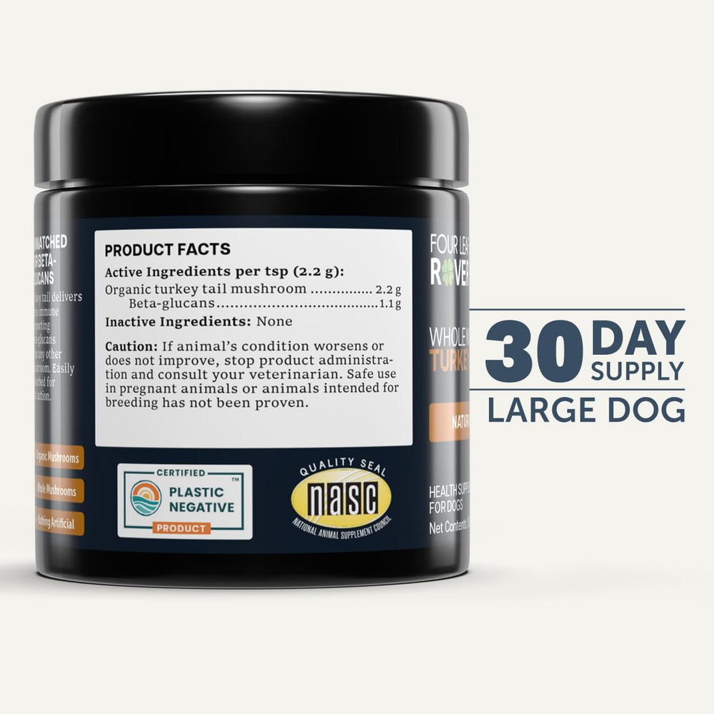 FOUR LEAF ROVER purete-sans-remplissage: pureté et simplicité pour chien