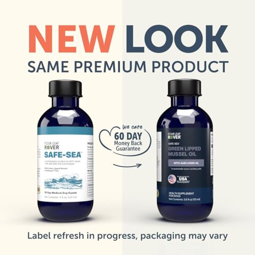 Safe-Sea: composition omega-3 complète pour chiens actifs.