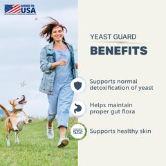 Yeast Guard Four Leaf Rover – composition naturelle apaisante pour la peau du chien
