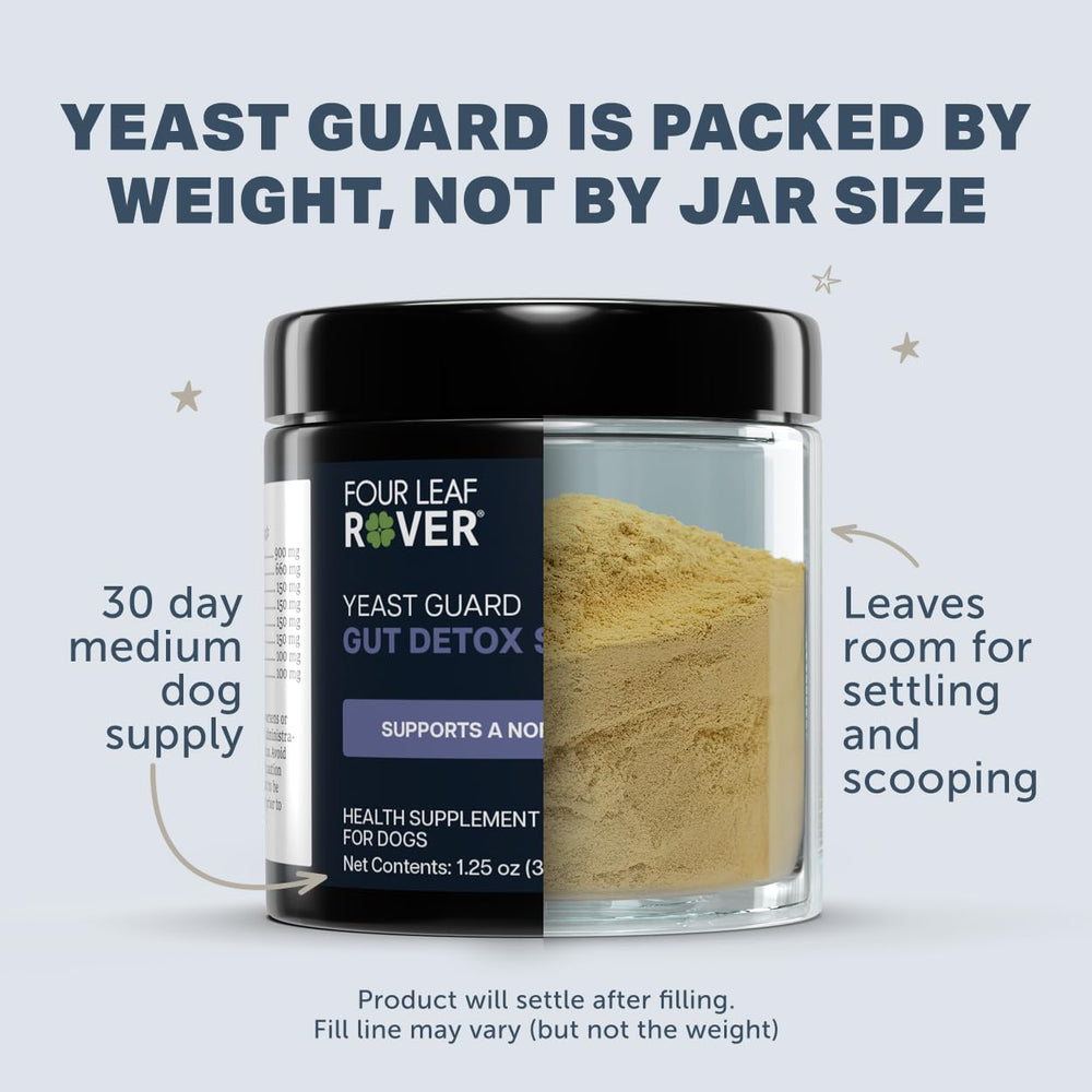 Yeast Guard Four Leaf Rover – étiquette claire indiquant les usages recommandés