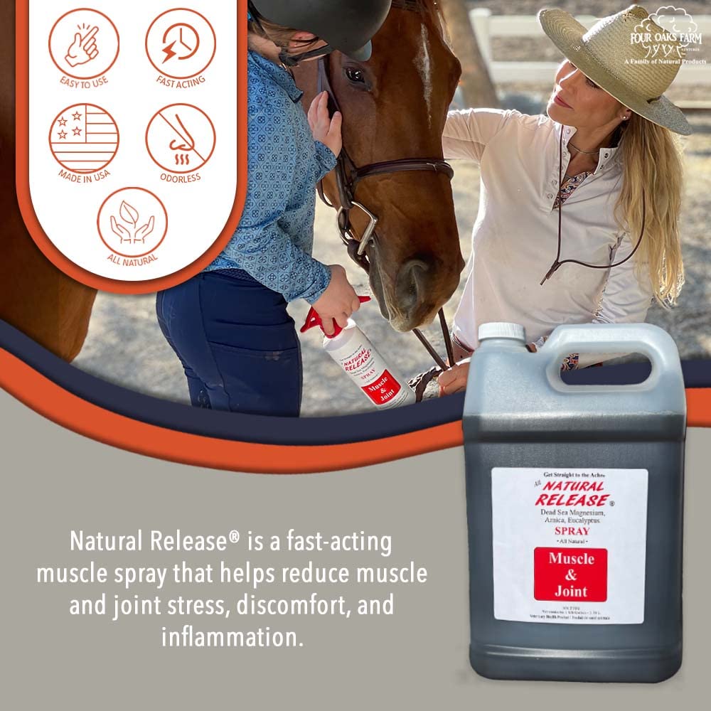 Four Oaks Farm Ventures soulagement: arnica et eucalyptus, application ciblée