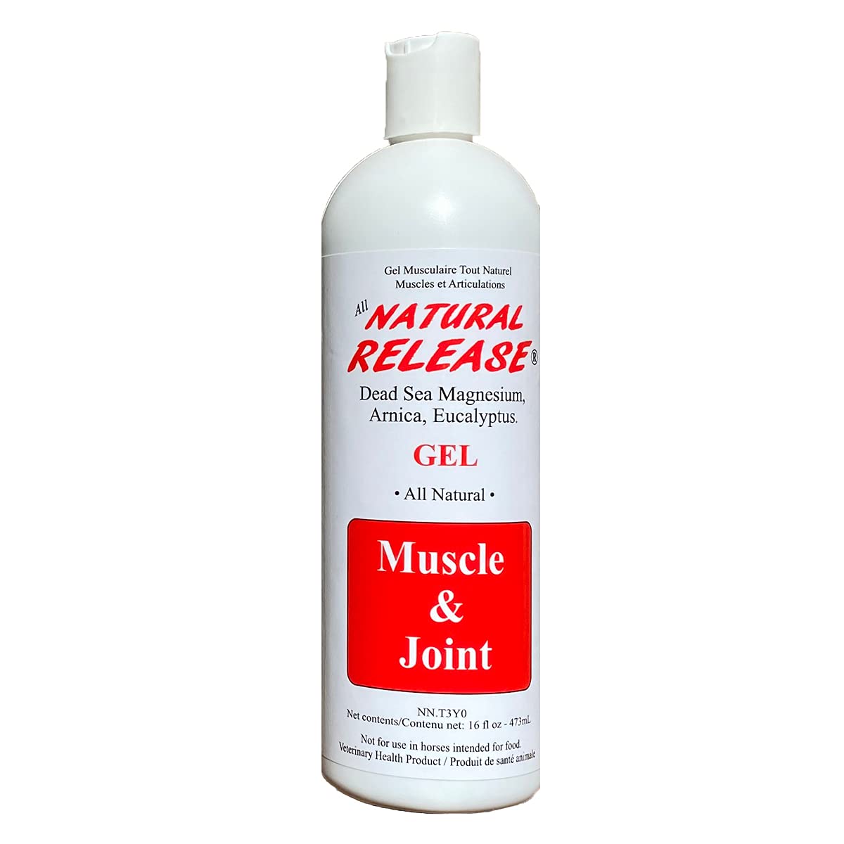 Gél relaxant musculaire Four Oaks pour cheval, soulage rapidement les muscles.