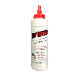 Four Oaks No Thrush poudre sèche sur sabot cheval pour soutenir la santé des sabots.