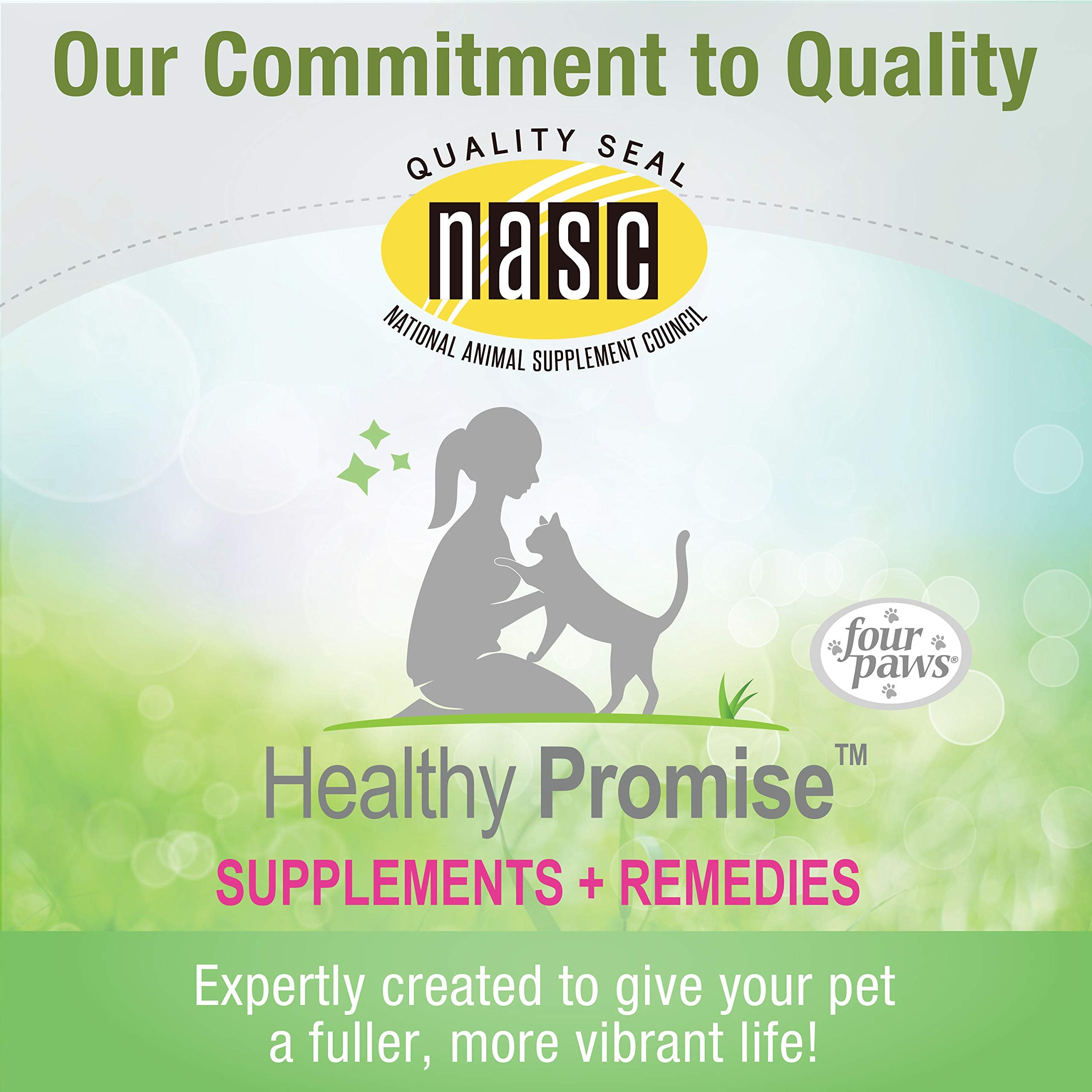Four Paws Healthy Promise chat, contenu 120 bouchées, format pratique.