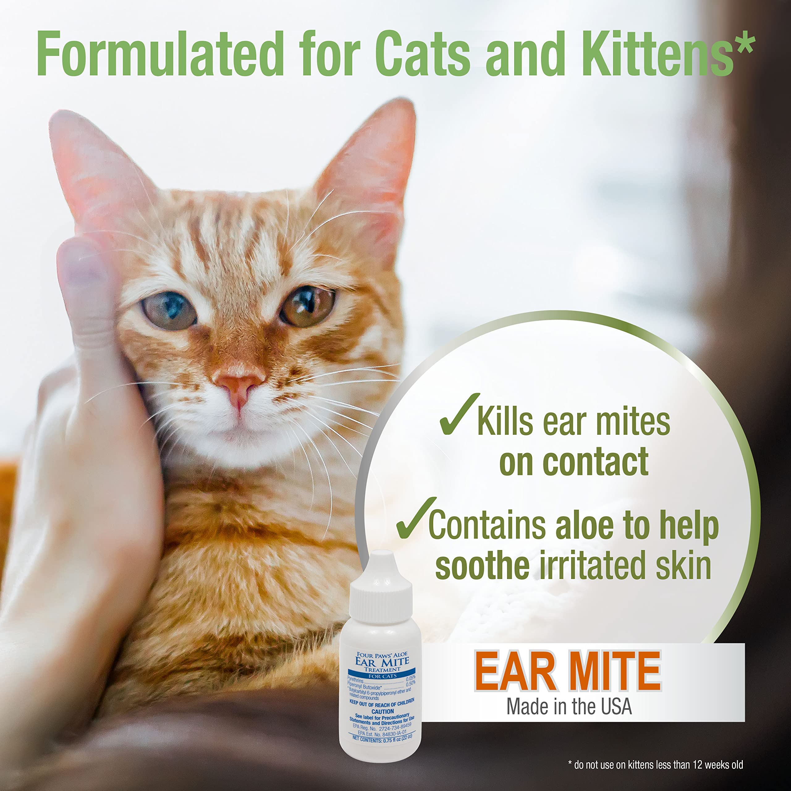 Four Paws Healthy Promise embout applicateur, administration précise et facile.