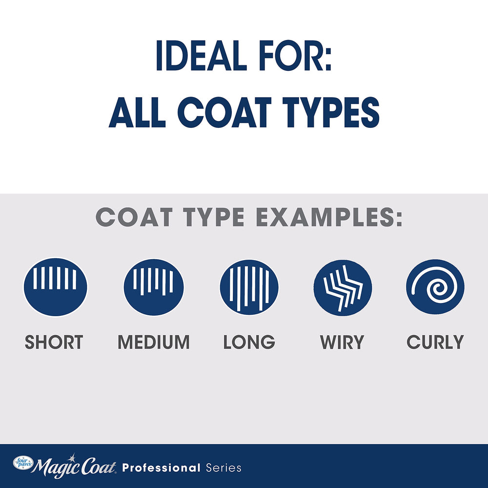 Gant toilettage réglable Four Paws Love Glove, adapté à toutes les mains