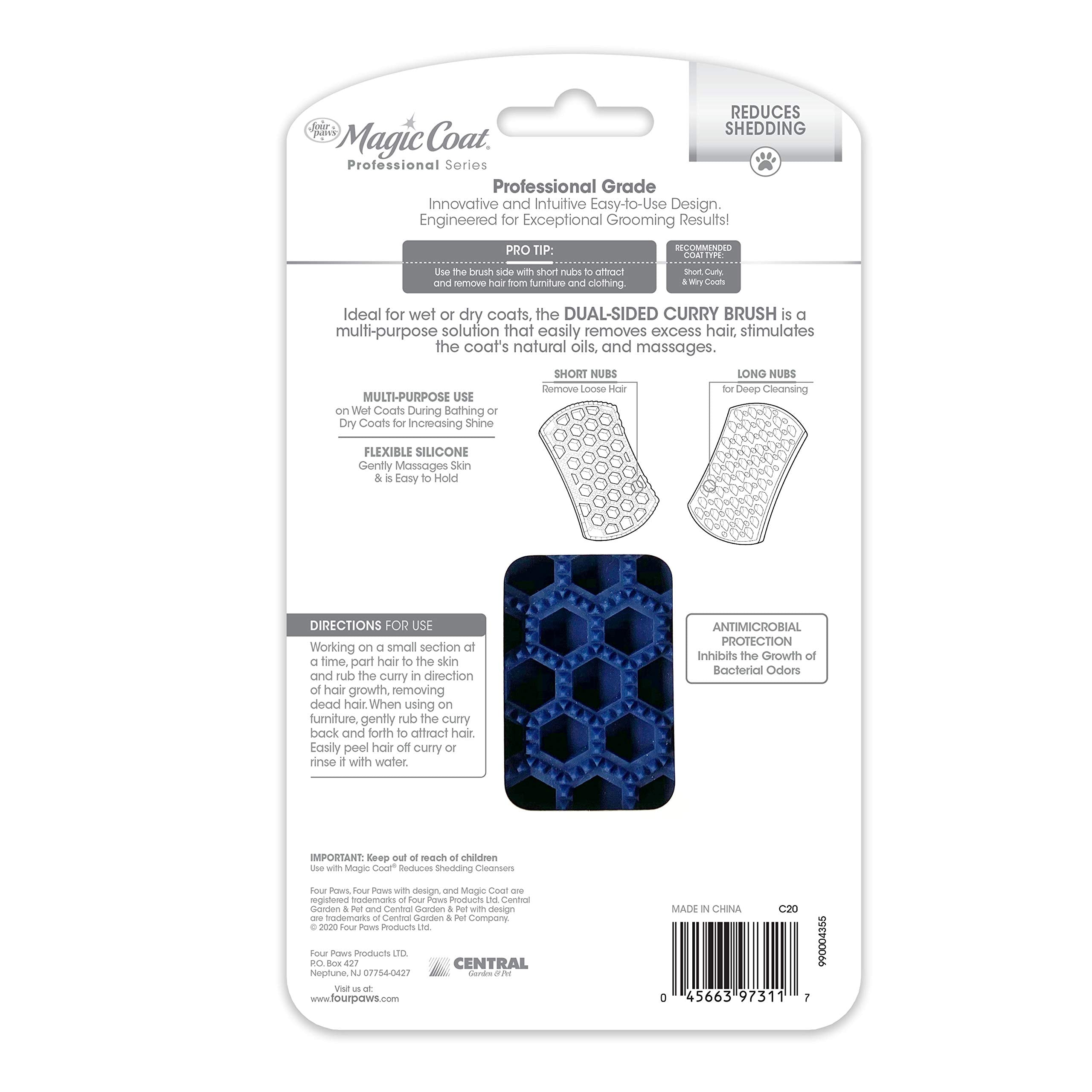 Brosse durable pour un usage fréquent.