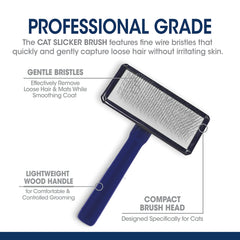 Four Paws Magic Coat brosse slicker pour chaton facilite démêlage et confort