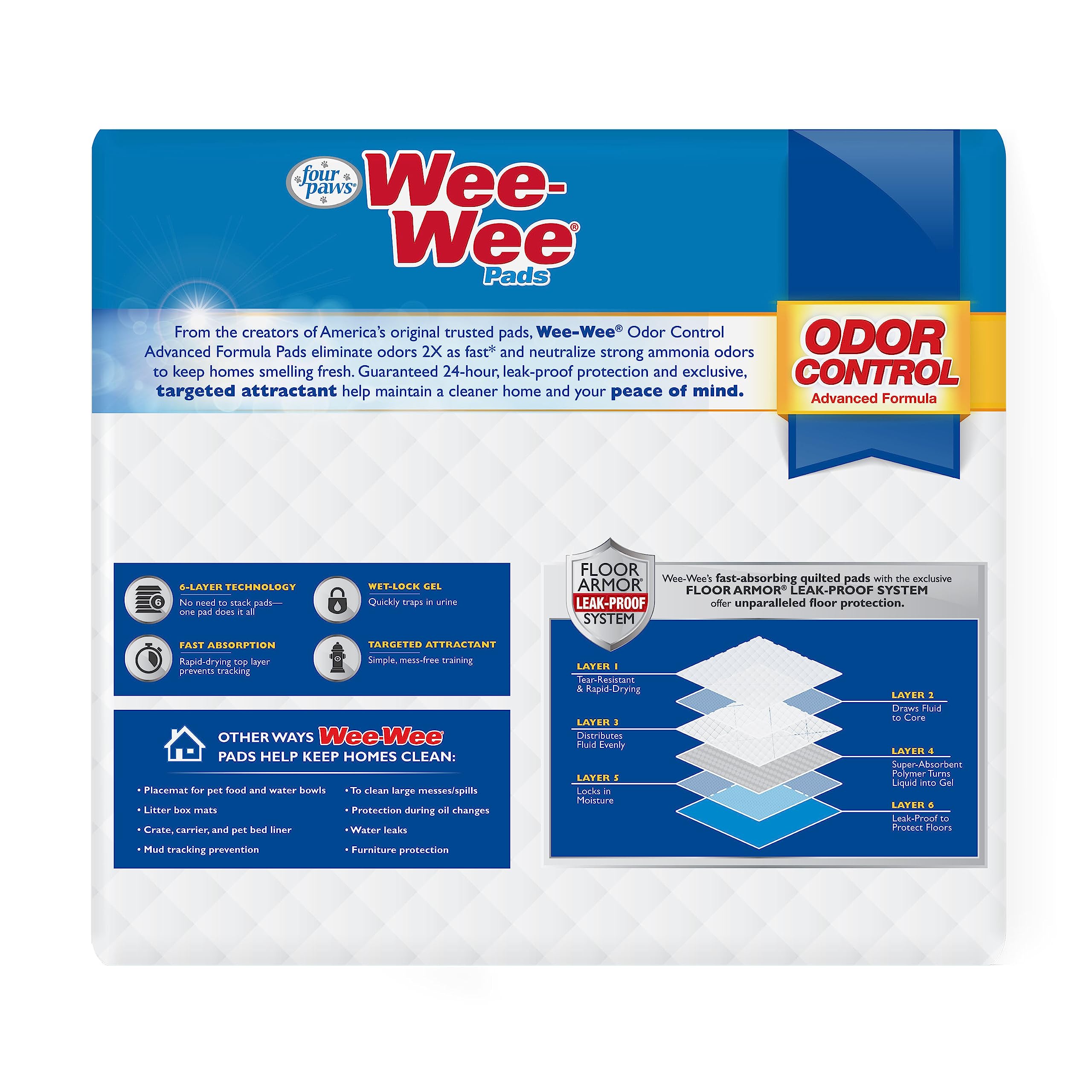 Four Paws Wee-Wee - Compatible avec chiens de toutes tailles pour dressage à domicile.