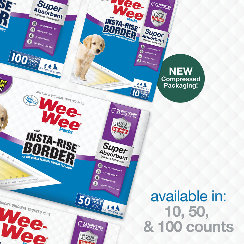 Four Paws Wee-Wee idéal pour l’apprentissage de la propreté.