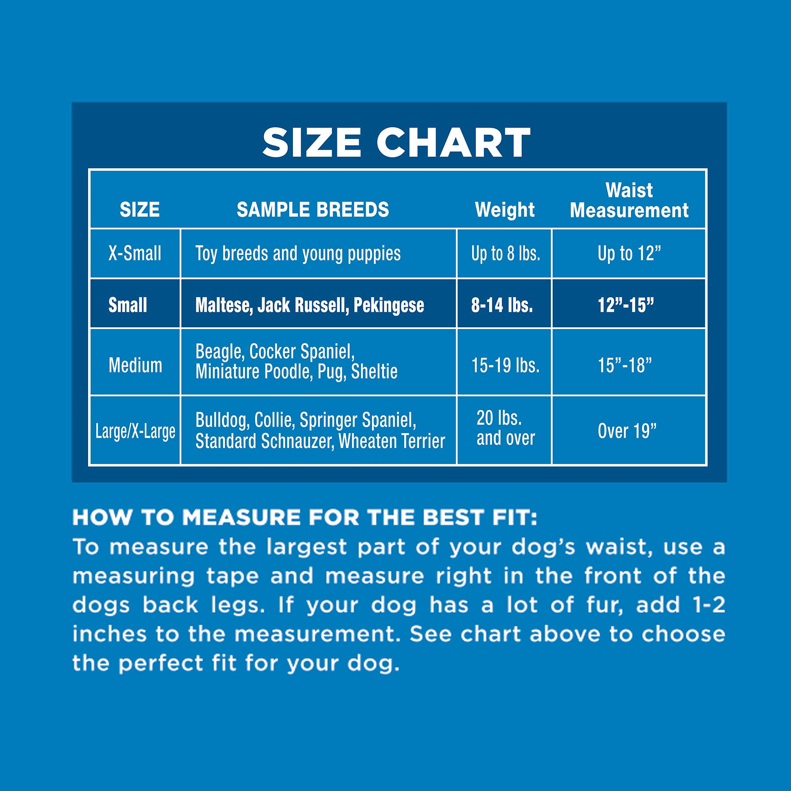 Four Paws Wee-Wee couches adaptées pour mâles et femelles; utile en incontinence légère