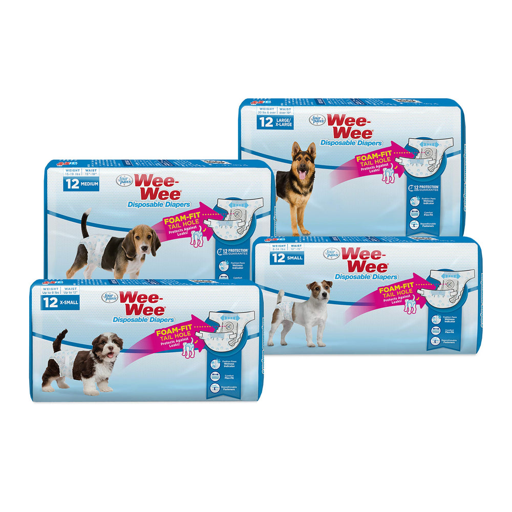 Four Paws Wee-Wee: pratique pour l’entraînement à la propreté des chiots.