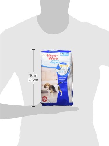 Four Paws Wee-Wee: protection anti-fuite et couture double pour plus de sécurité.