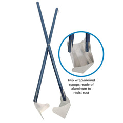 Four Paws Wee-Wee râteau extérieur: pratique pour sentiers et trottoirs