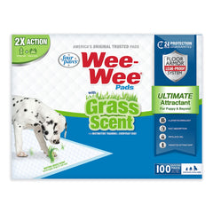 Four Paws Wee-Wee packaging gazon, présentation propre et pratique.