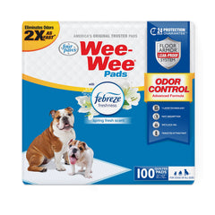 Four Paws Wee-Wee tapis-entraînement 22x23, neutralise les odeurs et protège le sol.