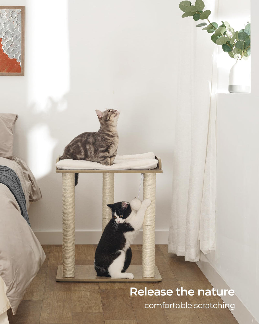 FourFurPets base stable et antidérapante pour sécurité.