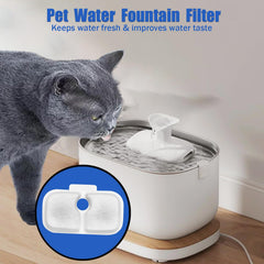 Filtre FourHarvest pour fontaine chat Dockstream PLWF115, goût amélioré de l'eau