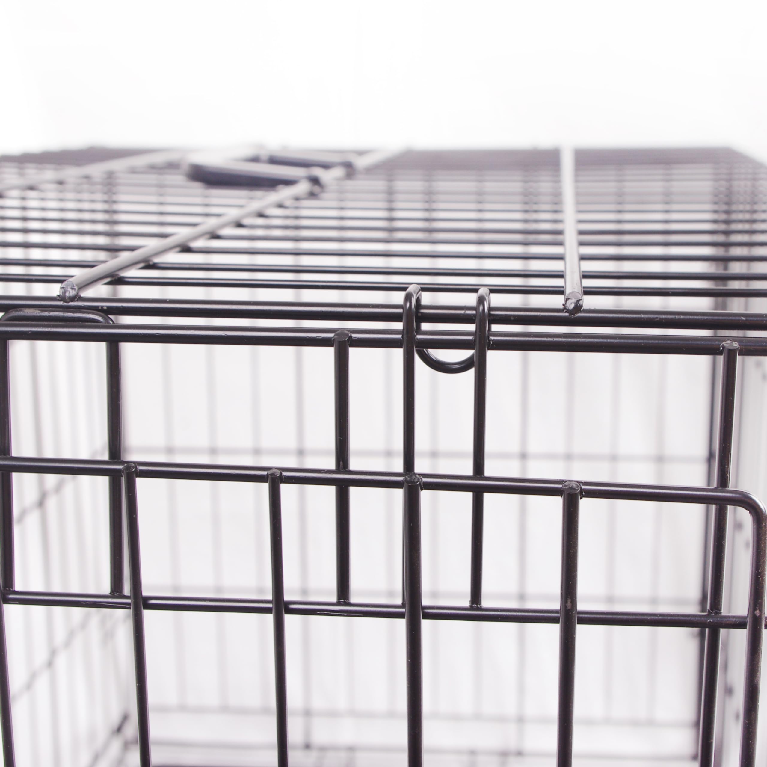 FOURPAW cage chien métal pliable, diviseur modulable pour apprentissage.