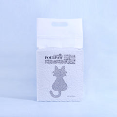 FOURPAW Tofu Litière Charbon Actif Sans Parfum pour contrôle des odeurs