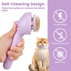 FourSeas Brosse Poils Morts Chat: capture et réduction des poils lâches.