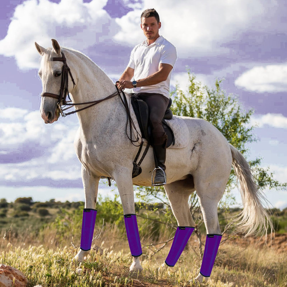 FOXLVDA Bottes taille Large – ajustement précis pour chevaux de grande taille