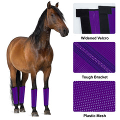 FOXLVDA Bottes à velcro reglables pour un ajustement sûr et rapide