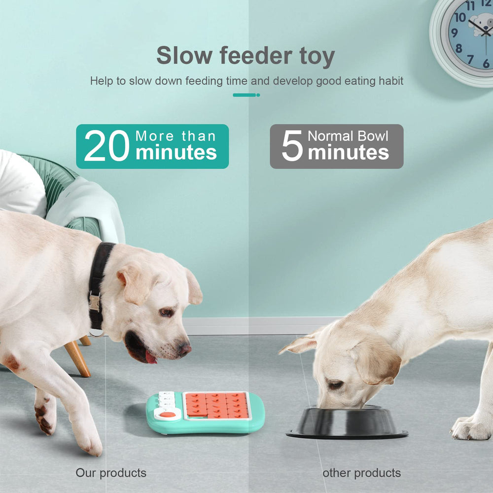 FOXMM JOUET PUZZLE CHIEN BASE ANTIDERAPANTE garantit stabilité et adhesion.