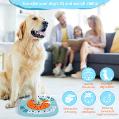FOXMM jouet puzzle chien matériau PP sûr et durable
