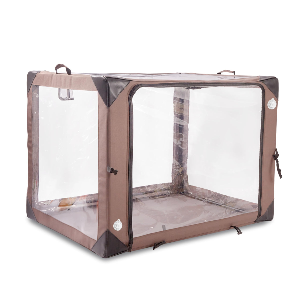 Foxtoes cage ICU nebulisation avec observation intérieure pour animaux.