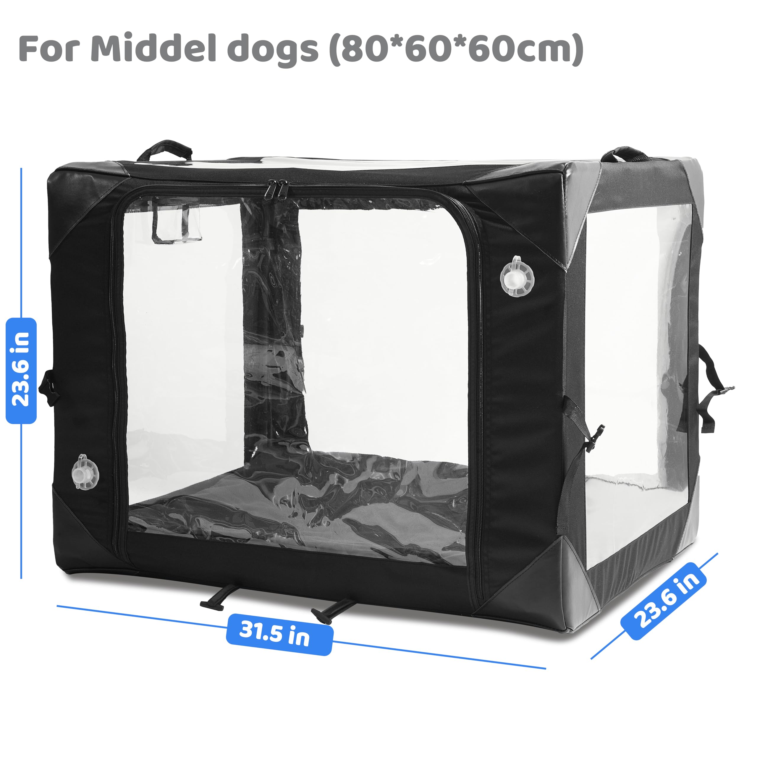 FOXTOES ICU cage-poche moniteur : emplacement pratique pour capteurs et détecteurs