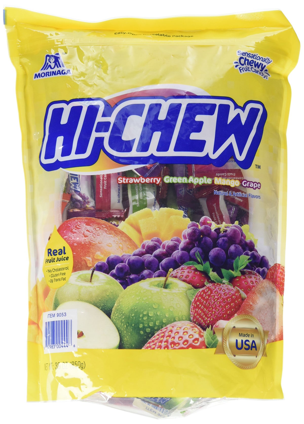 FQQF Hi-Chew mangue : bouchées fruitées faciles à emporter et à partager
