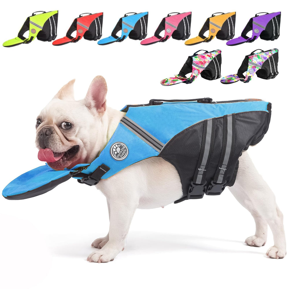 Gilet de sauvetage Fragralley pour chien Bouledogue Français ensemble, sécurité et confort