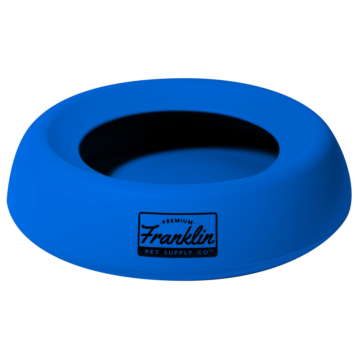 Bol voyage en silicone Franklin 27oz sans débordement, idéal en déplacement.