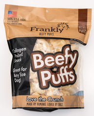 Friandises Frankly Beefy Puffs: texture crounante idéale pour récompenser les petits chiens